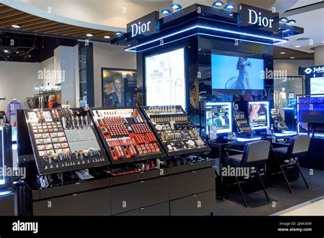 working for dior makeup counter